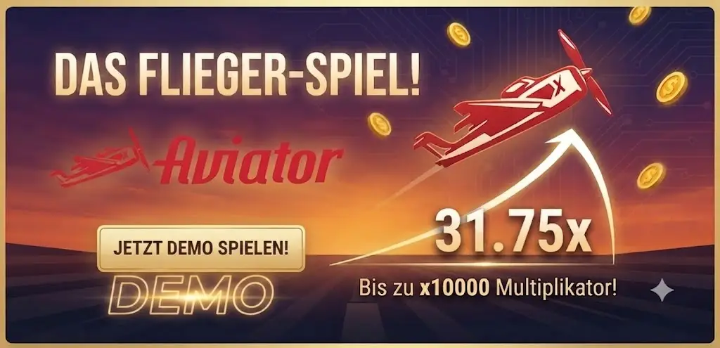 Aviator Demo — kostenlos testen ohne Registrierung